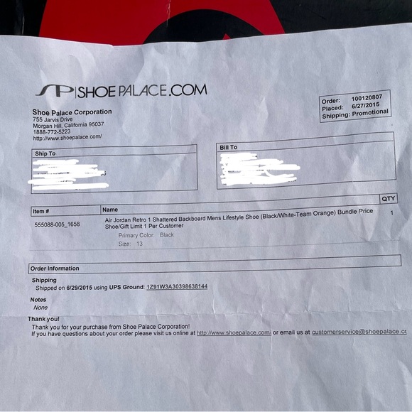 Air Jordan 1 retro high Shattered Backboards - Picture 7 of 7